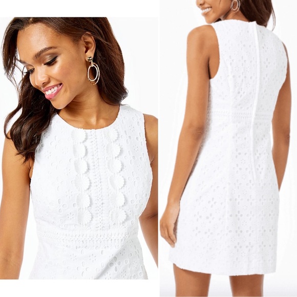 Lilly Pulitzer Dresses & Skirts - NEW LILLY PULITZER RAILEE SHIFT WHITE FLORAL 👗